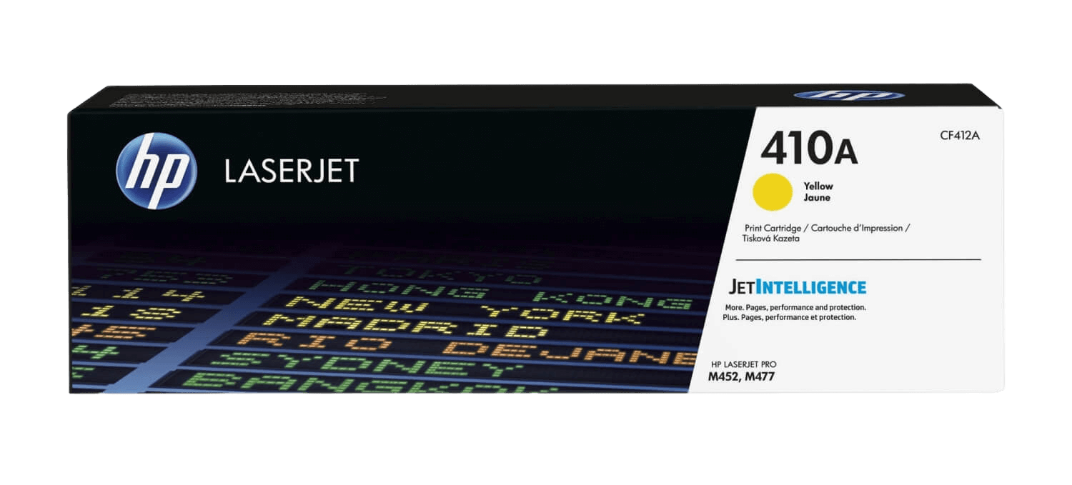 HP 410A gul original toner 2300 sider (CF412A)