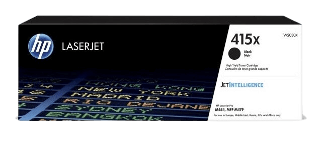 HP 415X XL sort original toner 7500 sider (W2030X)