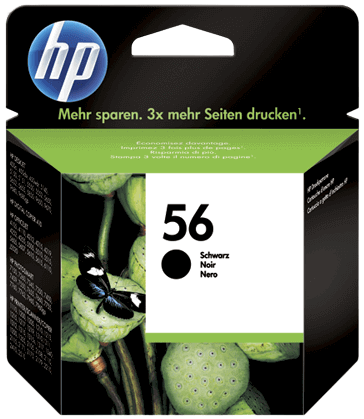 HP 56 XL sort original blækpatron 24 ml. (C6656AE)