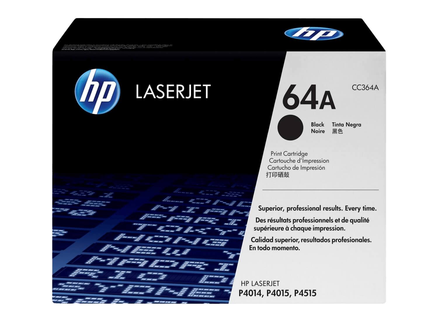 HP 64A sort original toner 10000 sider (CC364A)