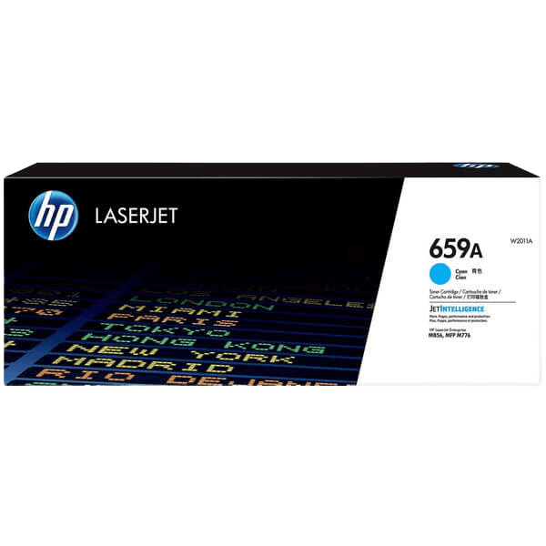 HP 659A cyan original toner 13000 sider (W2011A)