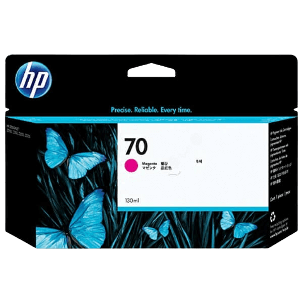 HP 70 magenta original blækpatron 130 ml. (C9453A)
