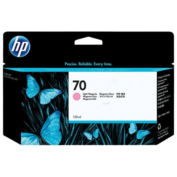 HP 70 lys magenta original blækpatron 130 ml. (C9455A)