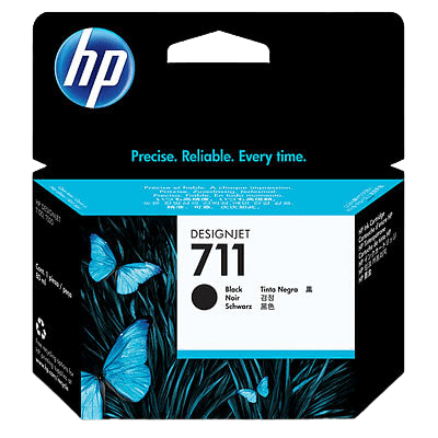 HP 711 XL sort original blækpatron 80 ml. (CZ133A)