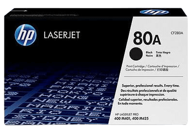 HP 80A sort original toner 2700 sider (CF280A)