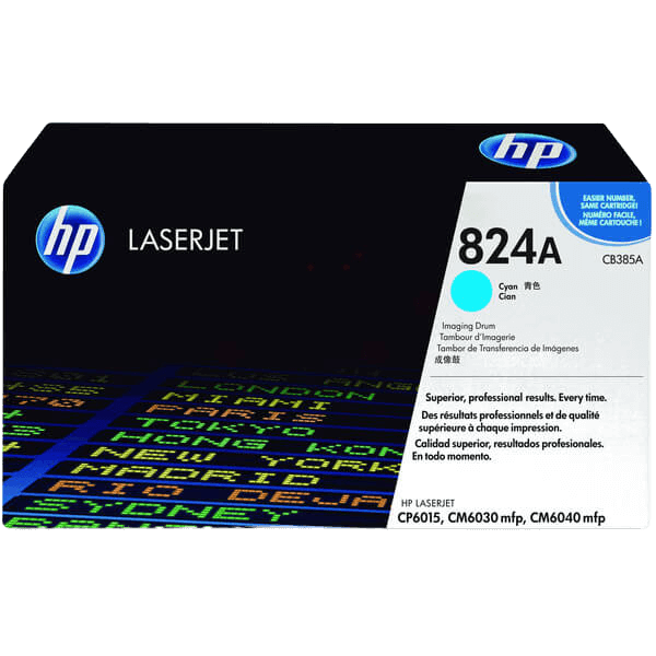 HP 824A cyan original drum 35000 sider (CB385A)