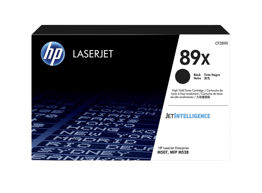 HP 89X XL sort original toner 10000 sider (CF289X)
