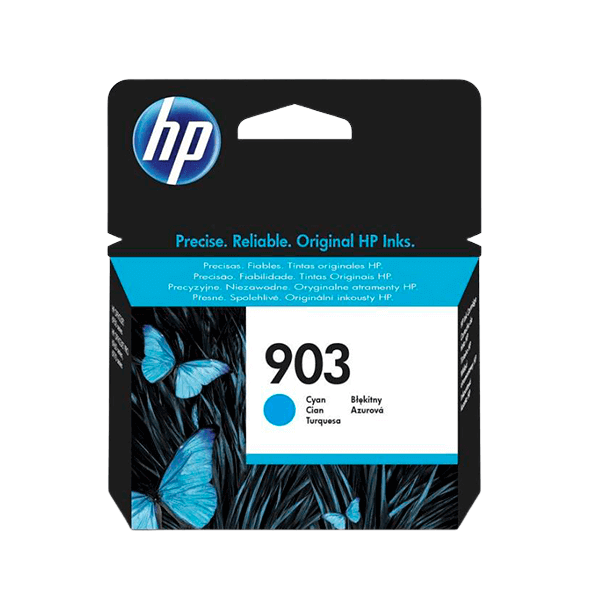 HP 903 cyan original blækpatron 315 sider (T6L87AE)