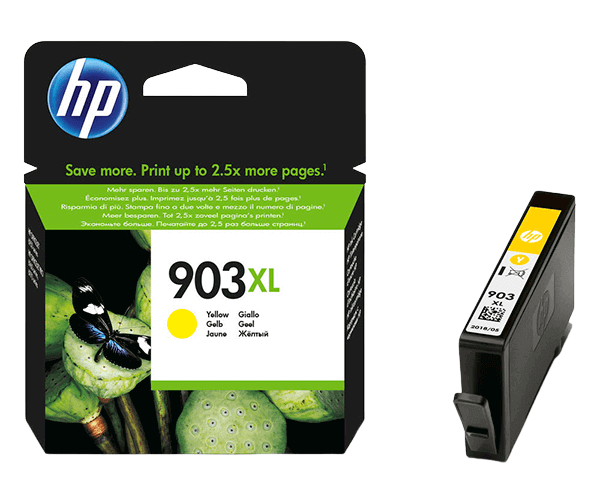 HP 903 XL gul original blækpatron 825 sider (T6M11AE)