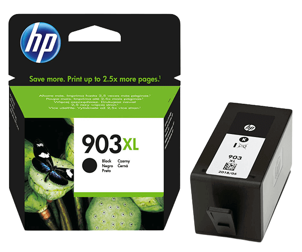 HP 903 XL sort original blækpatron 825 sider (T6M15AE)