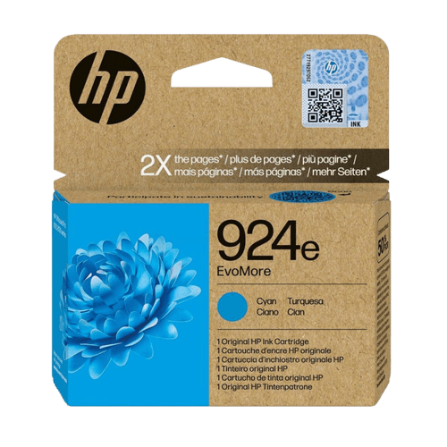 HP 924E XL cyan original blækpatron 800 sider (4K0U7NE)