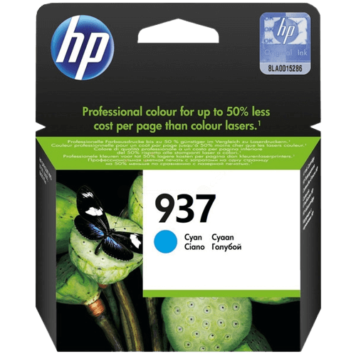 HP 937 cyan original blækpatron 800 sider (4S6W2NE)