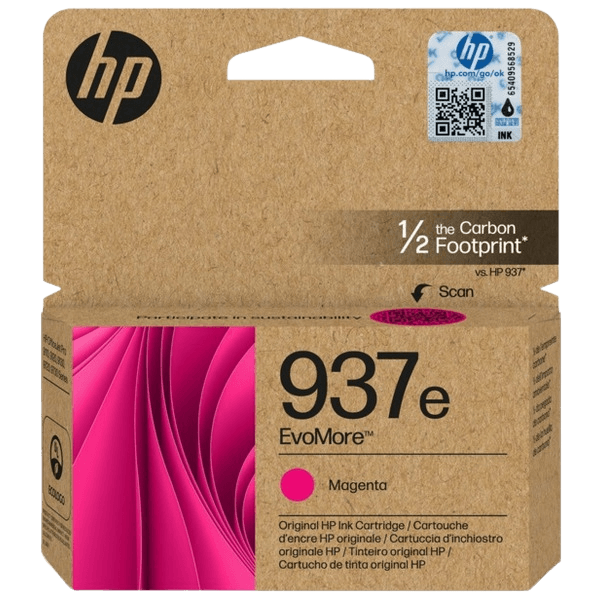 HP 937E XL magenta original blækpatron 1650 sider (4S6W7NE)