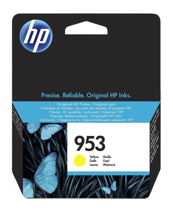 HP 953 gul original blækpatron 630 sider (F6U14AE)
