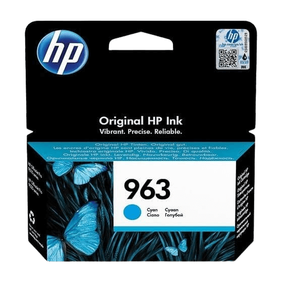 HP 963 cyan original blækpatron 700 sider (3JA23AE)
