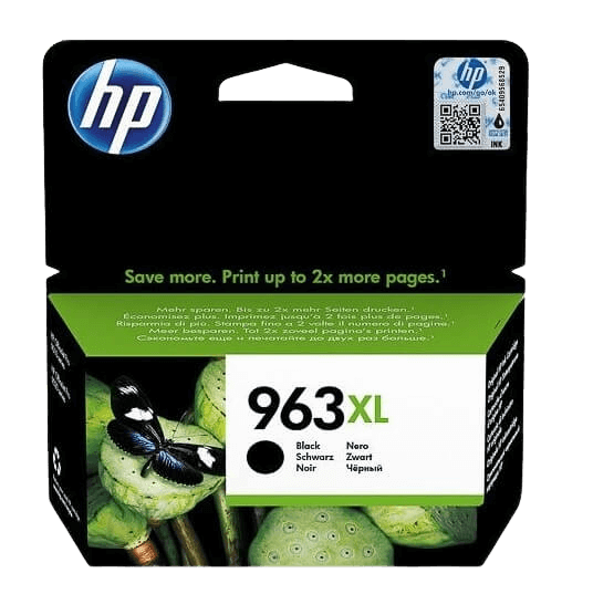 HP 963XL sort original blækpatron 2000 sider (3JA30AE)