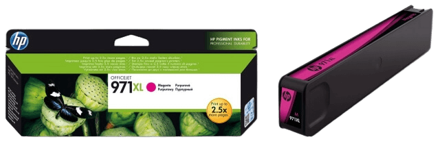 HP 971 XL magenta original blækpatron 6600 sider (CN627AE)