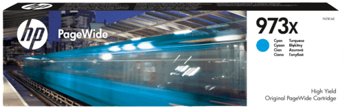 HP 973X XL cyan original blækpatron 7000 sider (F6T81AE)