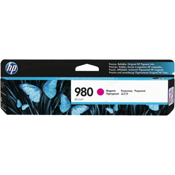 HP 980 magenta original blækpatron 6600 sider (D8J08A)