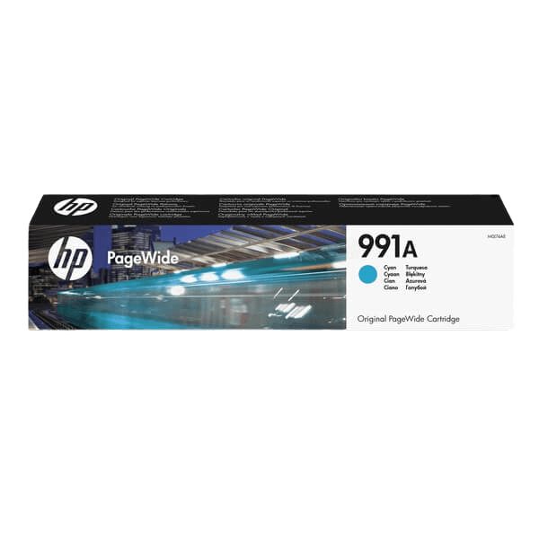 HP 991A cyan original blækpatron 8000 sider (M0J74AE)