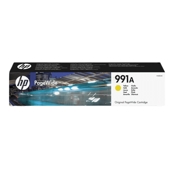 HP 991A gul original blækpatron 8000 sider (M0J82AE)