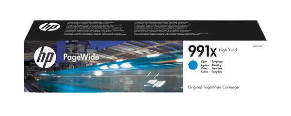 HP 991X XL cyan original blækpatron 16000 sider (M0J90AE)