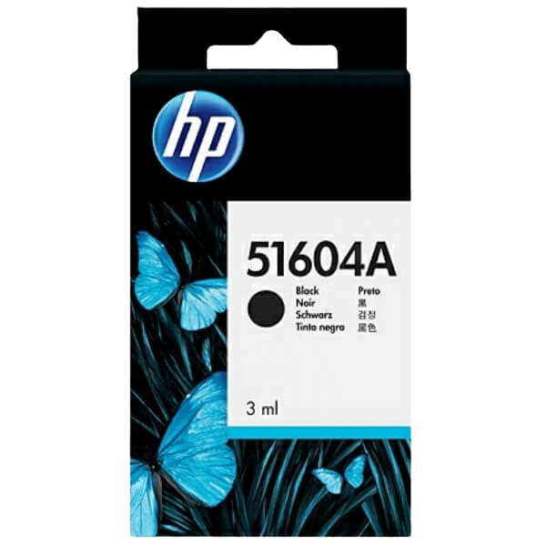 HP CJ3A sort original blækpatron 3 ml. (51604A)