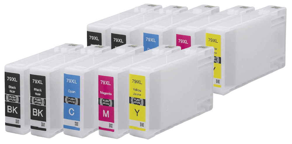 Epson 79 XL 10 stk. rabatpakke blækpatron 440 ml. - kompatibel