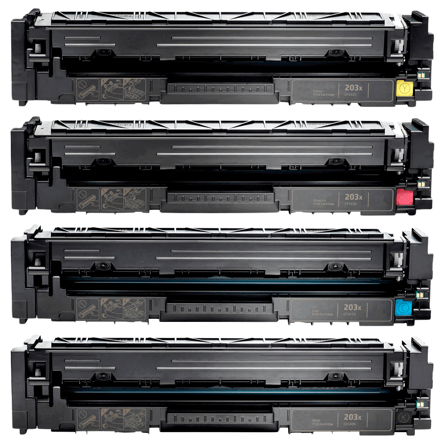 HP 203X XL 4 stk. rabatpakke toner 10700 sider - kompatibel