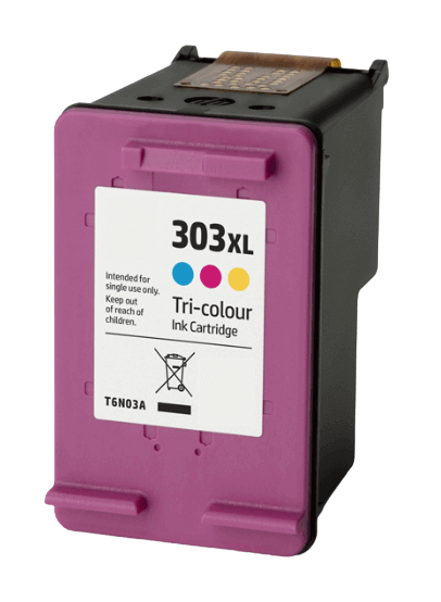 Kompatibel HP 303XL CMY blækpatron 18 ml. (T6N03AE)