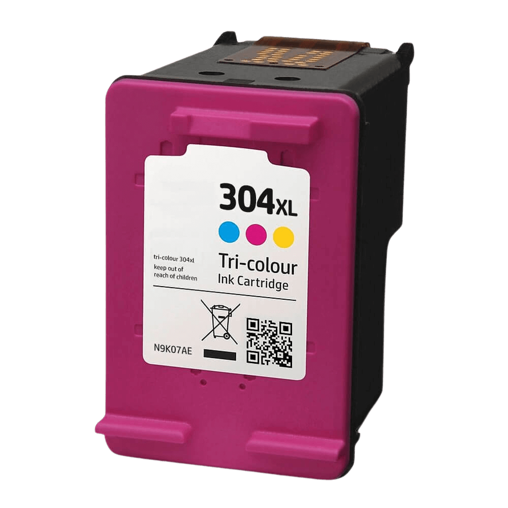 Kompatibel HP 304 XL CMY blækpatron 18 ml. (N9K07AE)