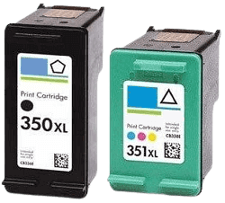 HP 350 XL 2 stk. rabatpakke blækpatron 56 ml. - kompatibel