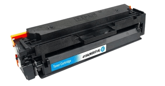 Kompatibel HP 415A cyan toner 2100 sider (W2031A)