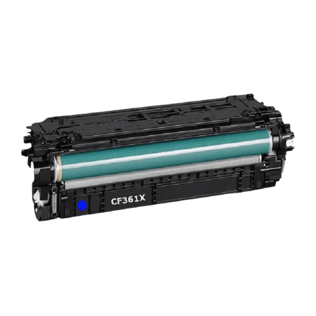 Kompatibel HP 508X XL cyan toner 9500 sider (CF361X)