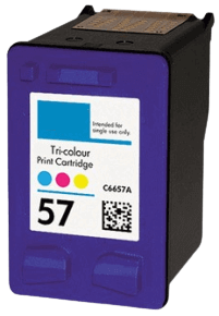 Kompatibel HP 57 XL 3 farver i én blækpatron 21 ml. (C6657AE)