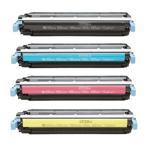 Kompatibel HP 645A 4 stk. rabatpakke toner 49000 sider