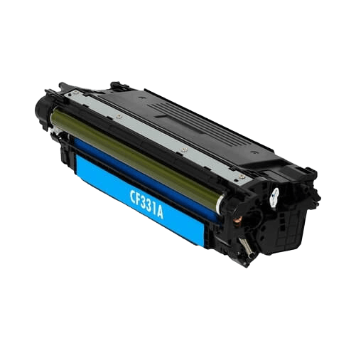 Kompatibel HP 654A cyan toner 15000 sider (CF331A)