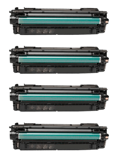 HP 655A 4 stk. rabatpakke toner 44000 sider - kompatibel