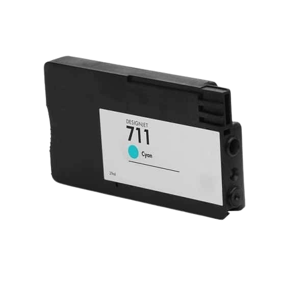 Kompatibel HP 711 cyan blækpatron 28 ml. (CZ130A)