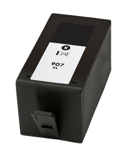 HP 907XL XXL sort kompatibel blækpatron 42 ml. (T6M19AE)