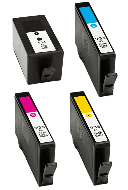 HP 934 XL 4 stk. rabatpakke blækpatron 100,4 ml. - kompatibel