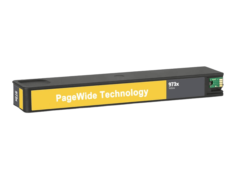 Kompatibel HP 973X XL gul blækpatron 110 ml. (F6T83AE)