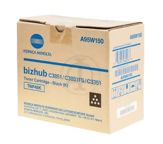 Konica Minolta TNP-49 sort original toner 13000 sider (A95W150)