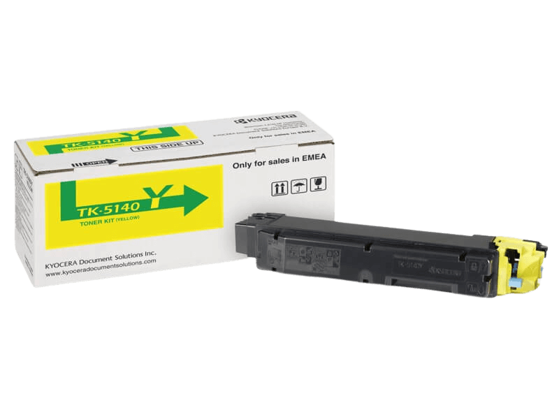 Kyocera TK-5140Y gul original toner 5000 sider (1T02NRANL0)
