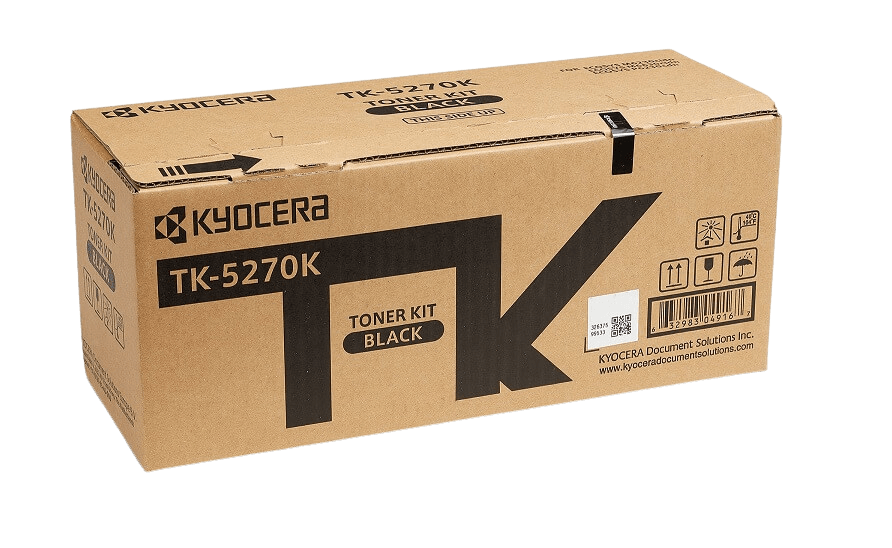 Kyocera TK5270BK sort original toner 8000 sider (1T02TV0NL0)