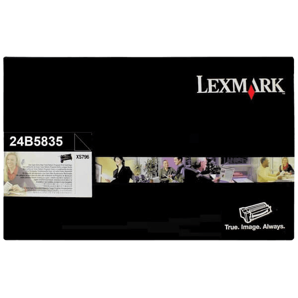 Lexmark 24B5835 sort original toner 20000 sider