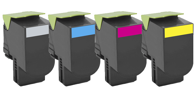 Lexmark 702HK XL 4 stk. rabatpakke toner 13000 sider - kompatibel