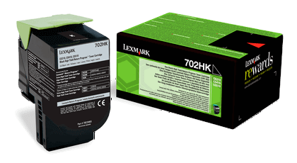 Lexmark 702HK XL sort original toner 4000 sider (70C2HK0)