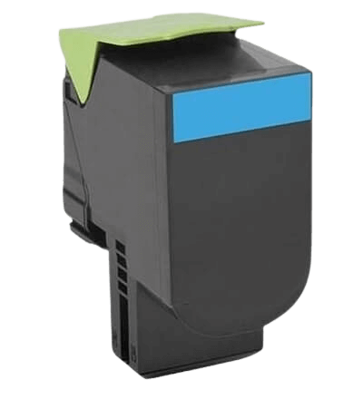 Lexmark 71B20C0 cyan kompatibel toner 2300 sider