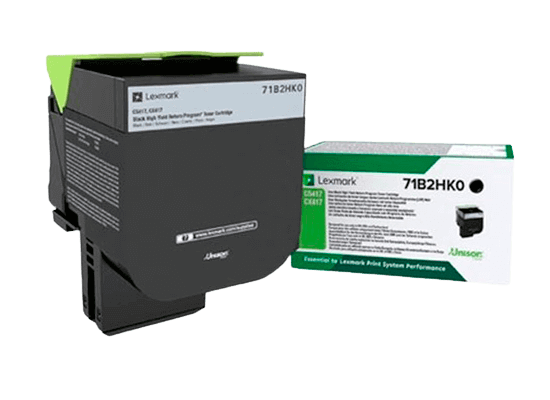 Lexmark 71B2HK0 XL sort original toner 6000 sider